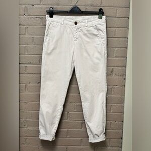 Current/Elliott  light beige khakis / chinos 27